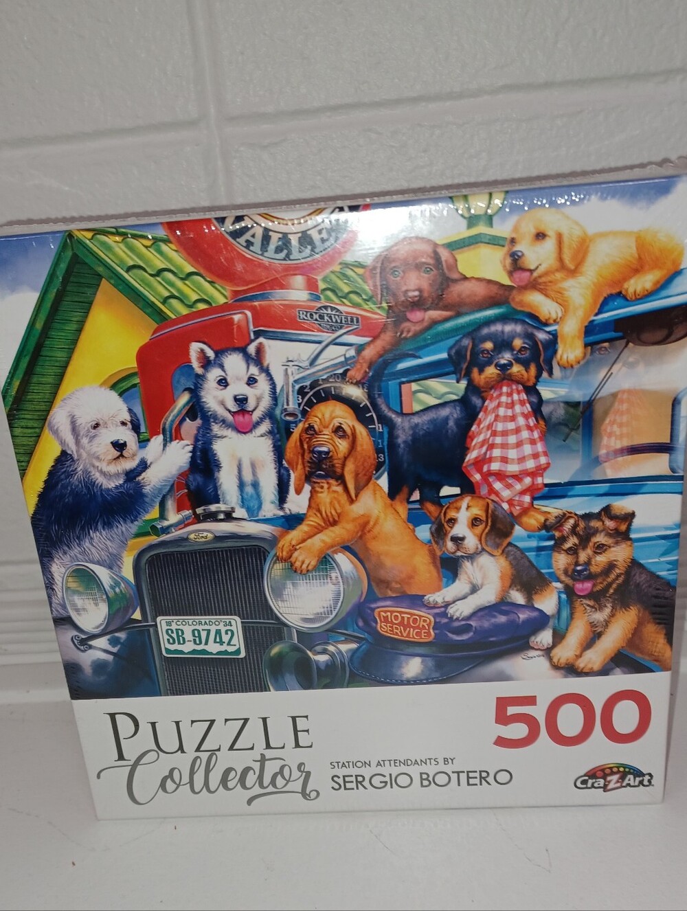 Puzzle Collector 500-Piece Dog Puzzle by — Multicolor